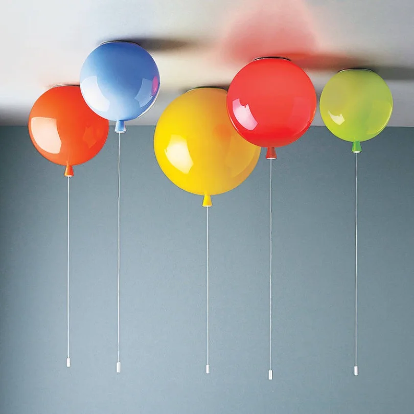Led Balloon Light - Lampu gantung Led anak-anak, lampu gantung