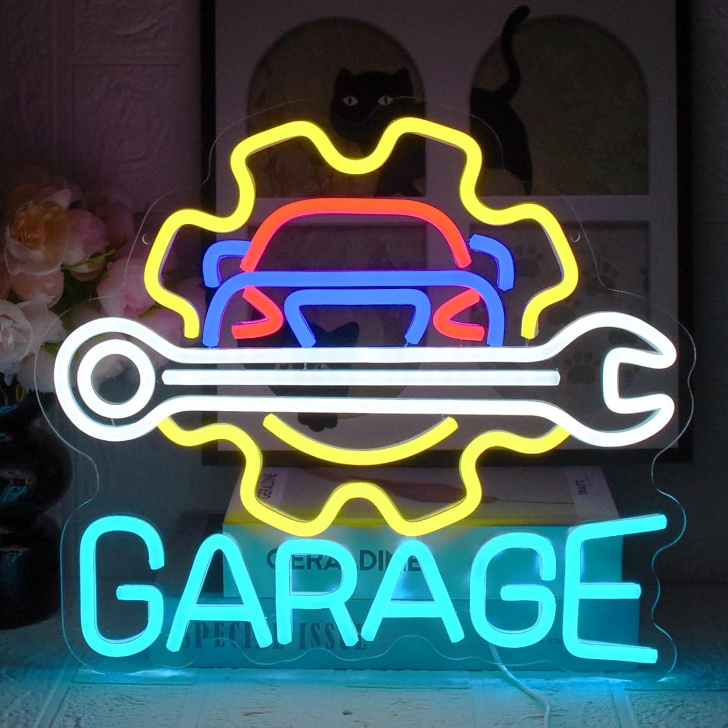Neon Sign Party - Lampu Neon LED USB untuk Garasi,