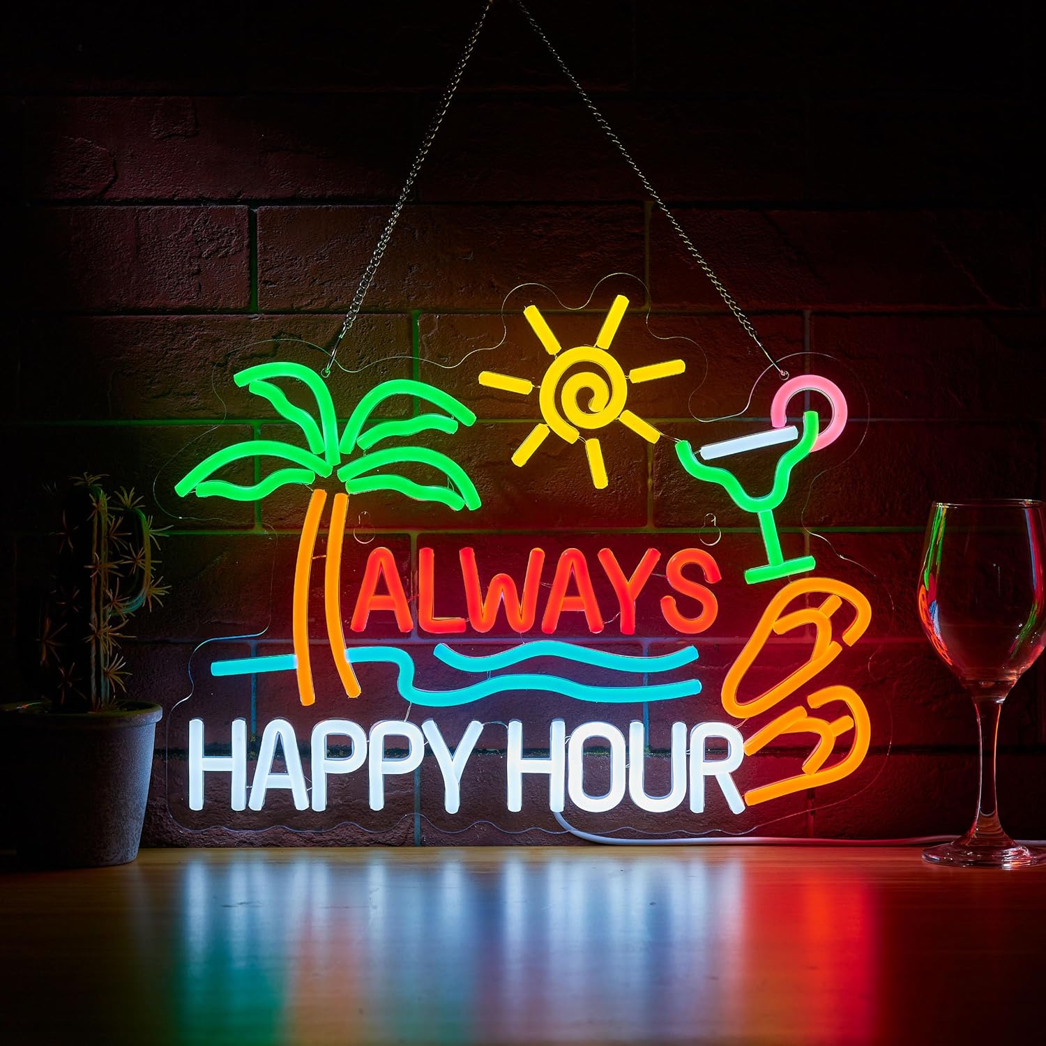 Neon Sign Party - Neon Sign Bar Bir Happy Hour
