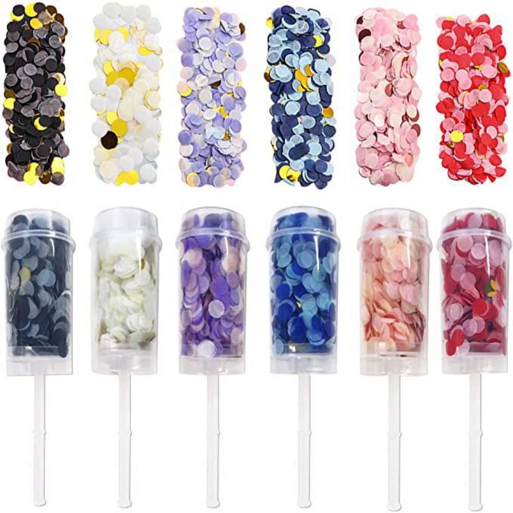 Confetti Cannon Tube - 1 Buah Konfeti Popper Pastel untuk