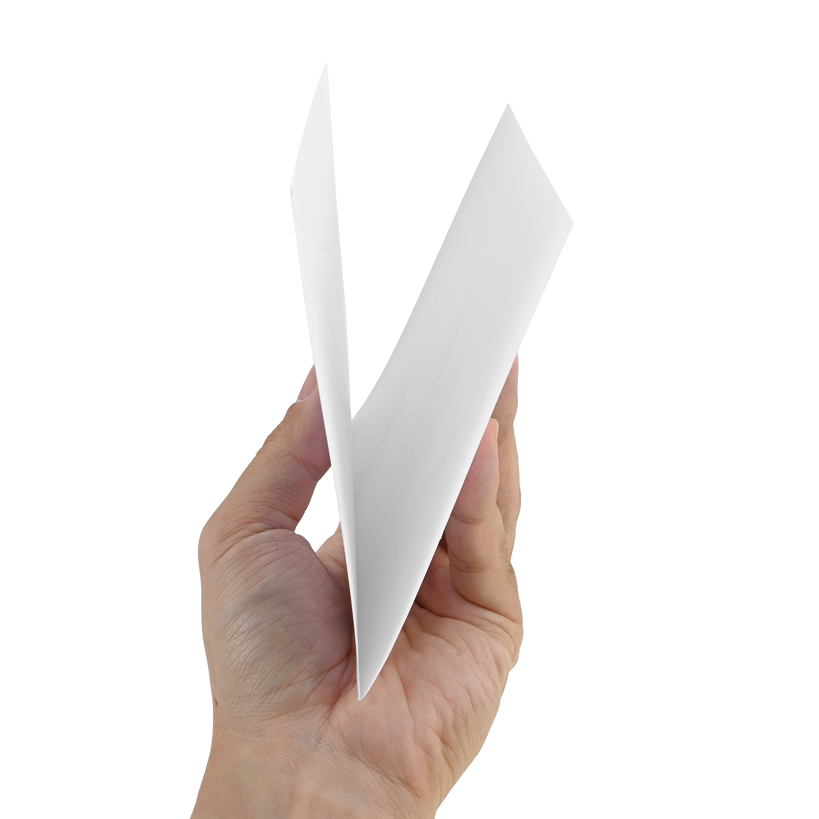 Papercraft Supply Invitation - 50 Buah Kertas Karton Putih Massal