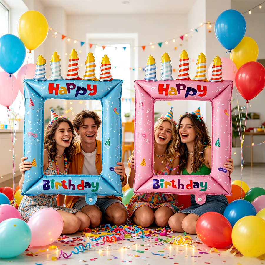 Photo Booth Frame - Bingkai Foto Balon Tema Putri 28