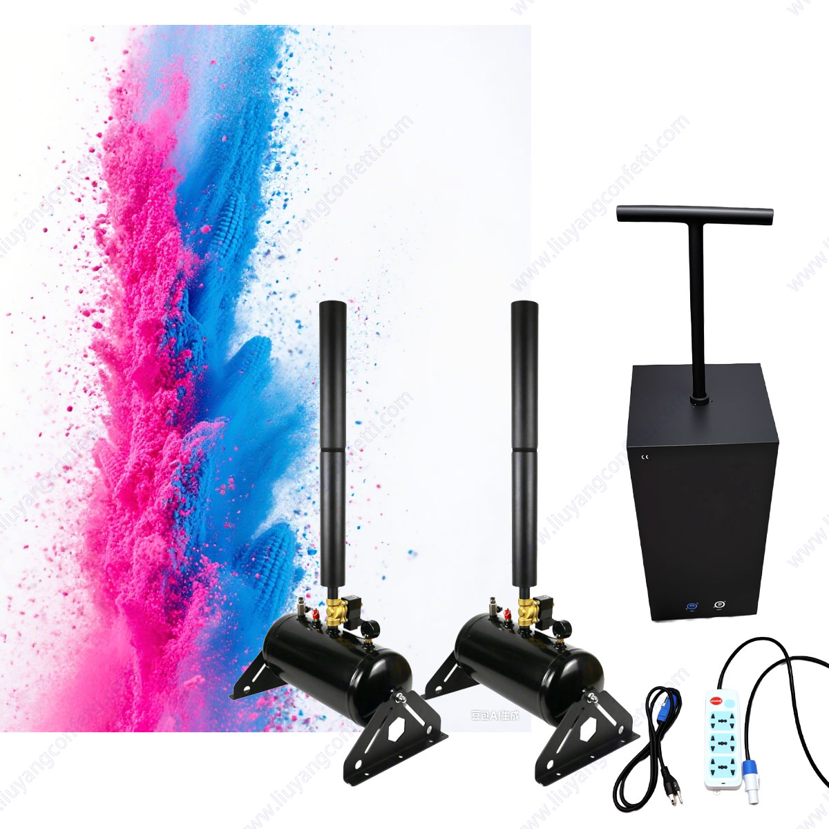 Confetti Cannon Tube - Confetti Streamer Mesin Baby Shower Kompresor