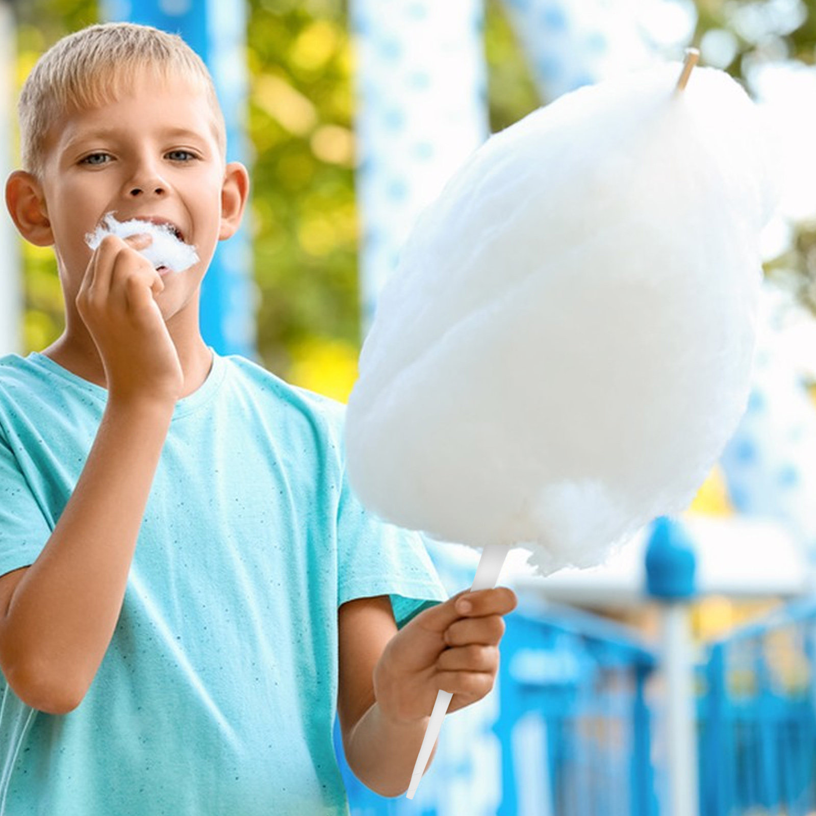 20 Buah Stik Permen Kertas Tah - Cotton Candy Cone ulasan dan harga