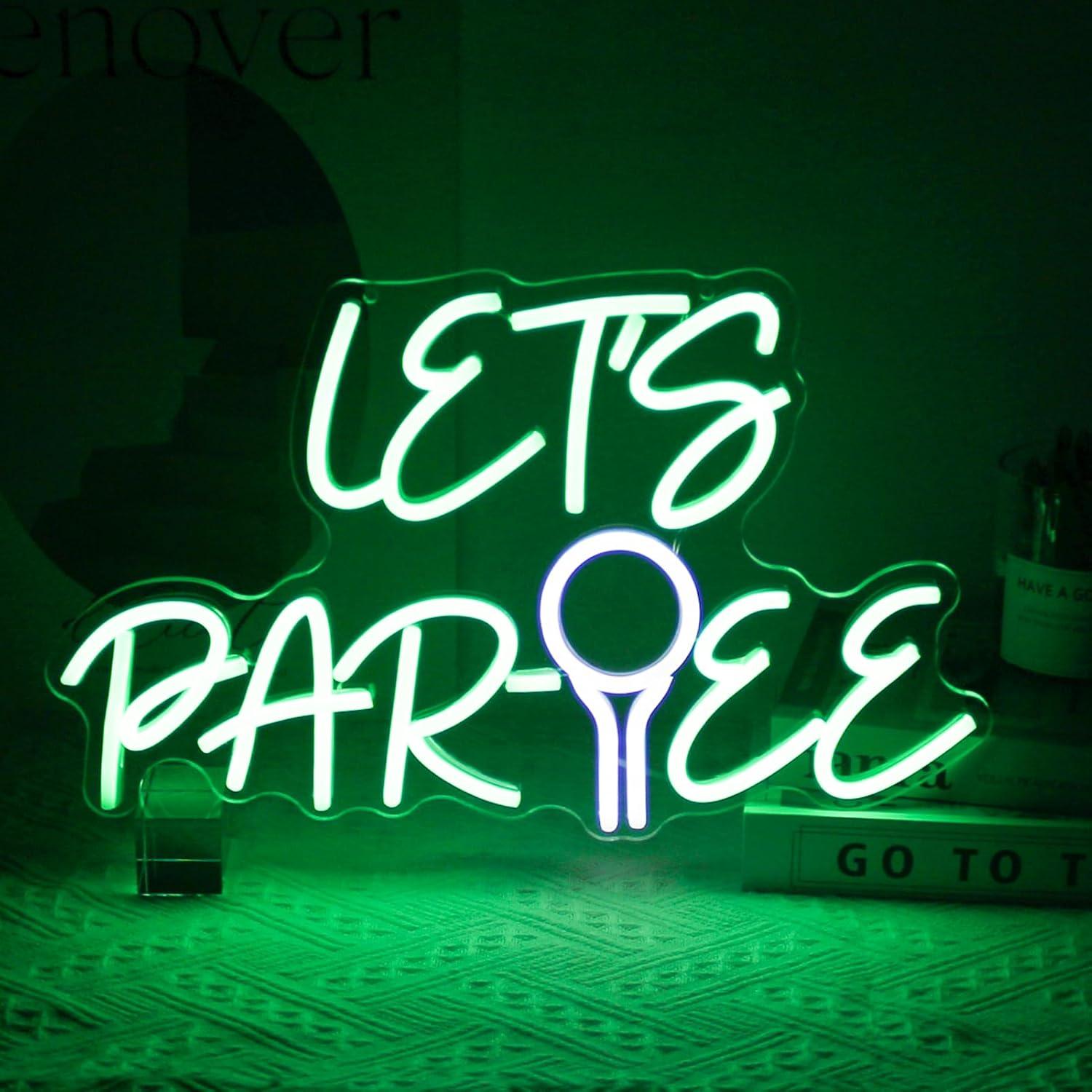 Lampu Neon LED USB Dimmable Be - Neon Sign Party ulasan dan harga
