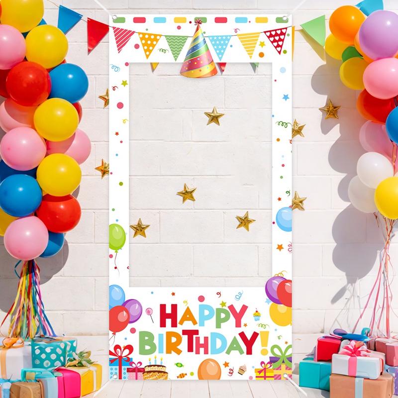 Bingkai Foto Pesta Ulang Tahun - Photo Booth Frame ulasan dan harga