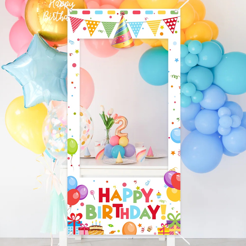 Bingkai Foto Pesta Ulang Tahun - Photo Booth Frame ulasan dan harga