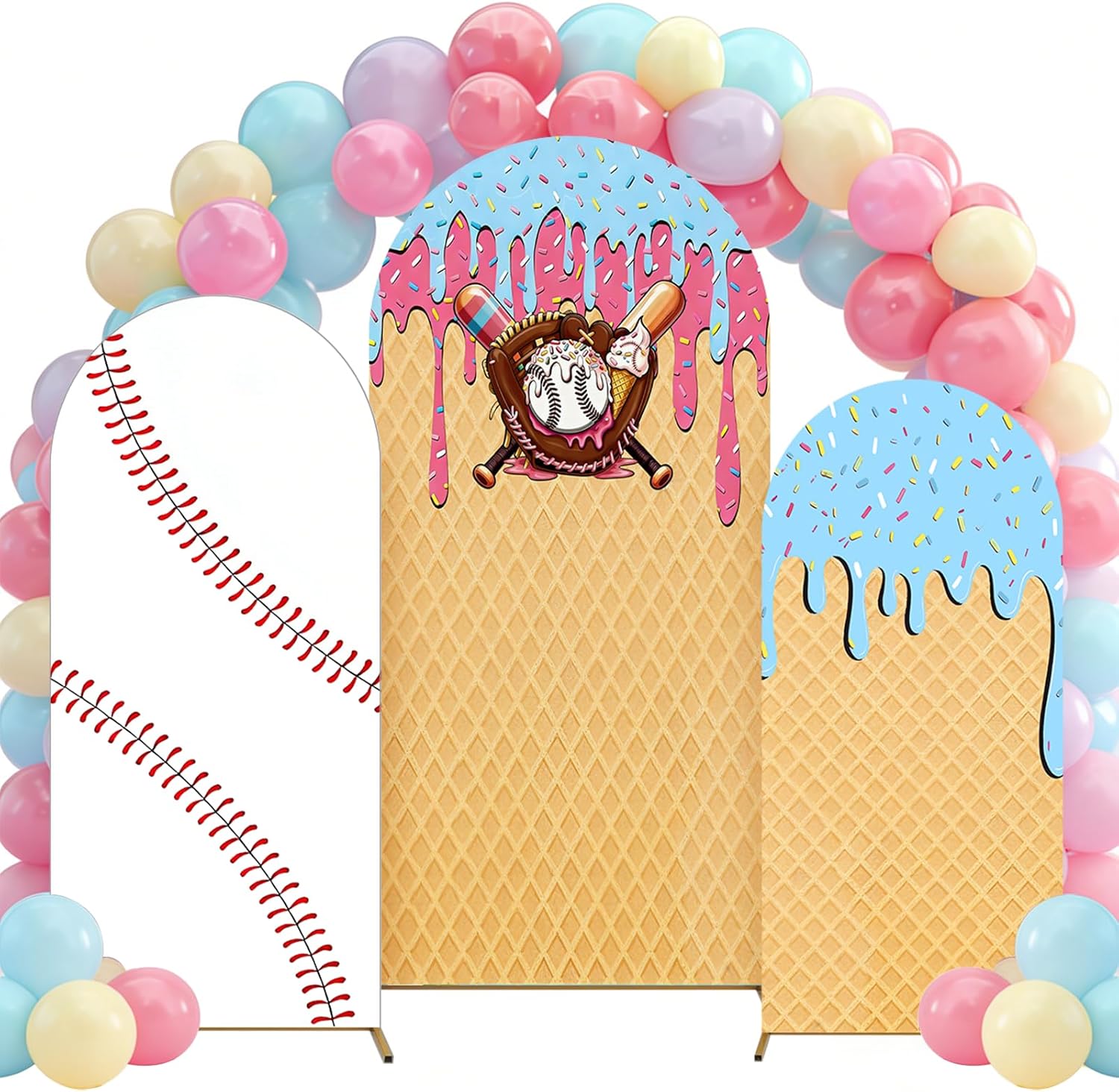 Penutup Latar Belakang Lengkun - Dessert Table Backdrop ulasan dan harga