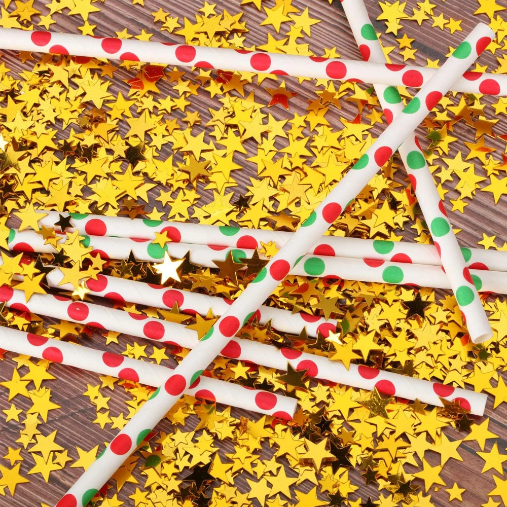 Konfeti Bintang Payet Perlengk - Confetti Cannon Tube ulasan dan harga