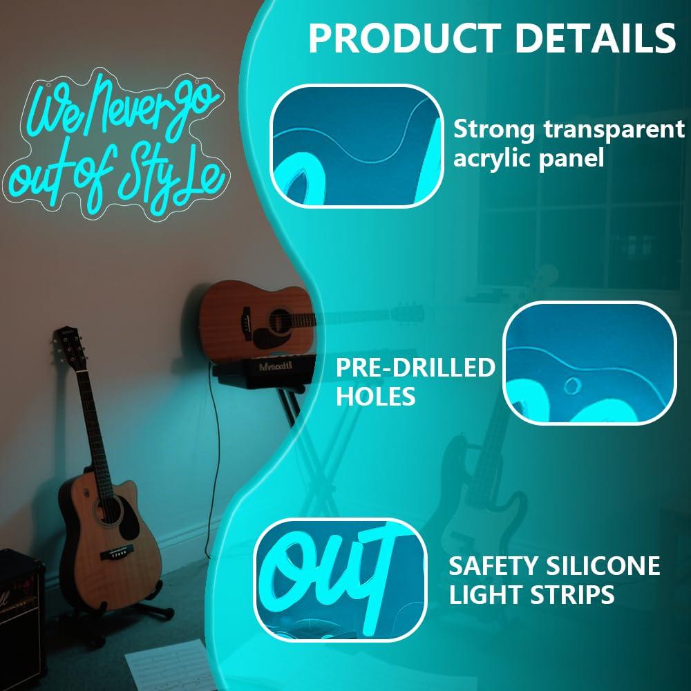 Lampu Neon LED USB yang Dapat  - Neon Sign Party ulasan dan harga