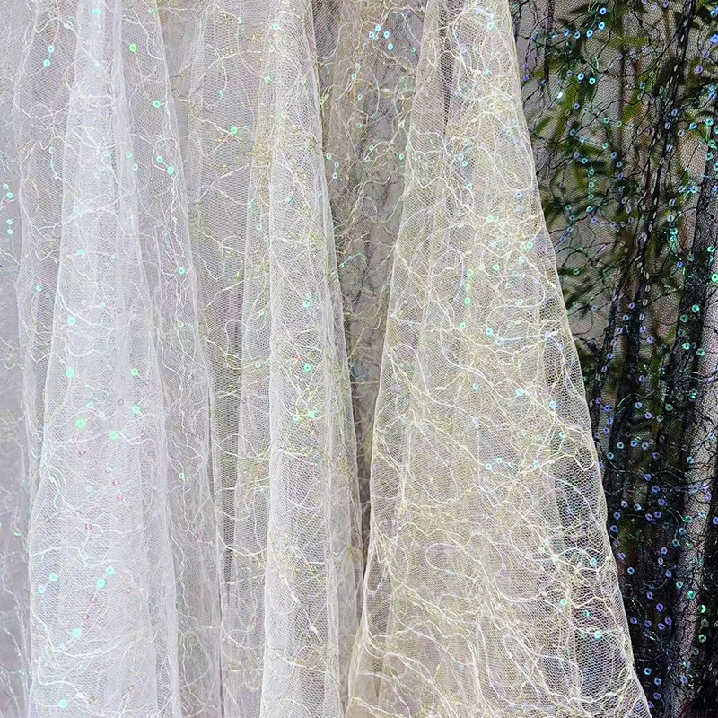 Bahan Gaun Pesta Malam Tulle P - Glitter Tablecloth ulasan dan harga
