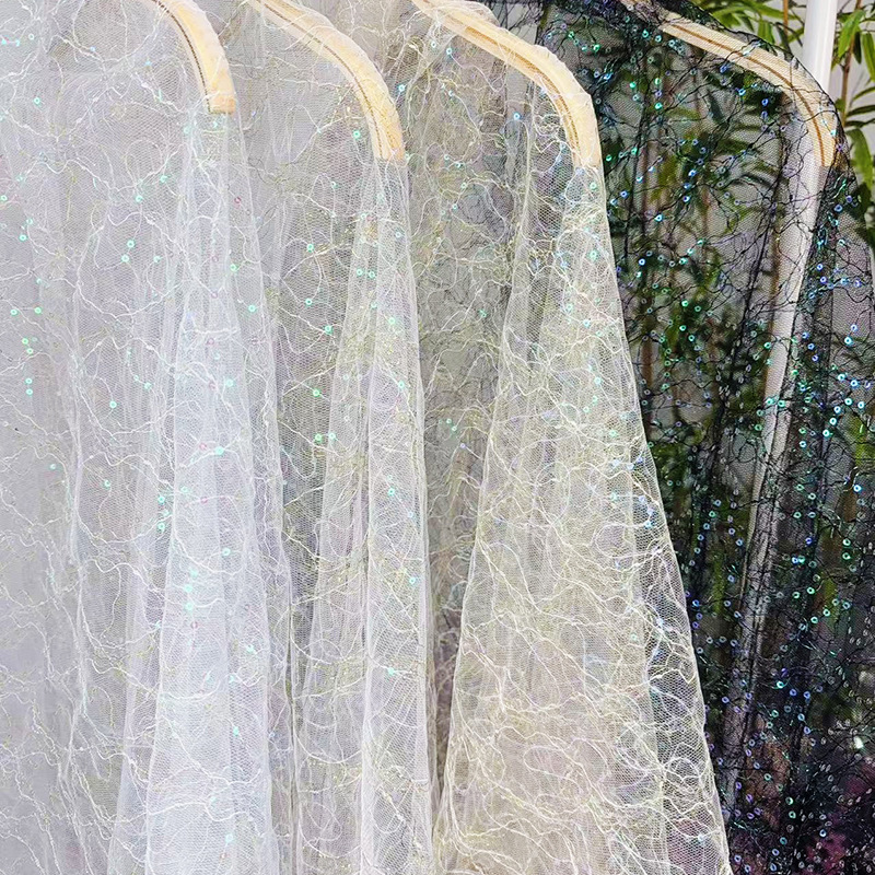 Bahan Gaun Pesta Malam Tulle P - Glitter Tablecloth ulasan dan harga
