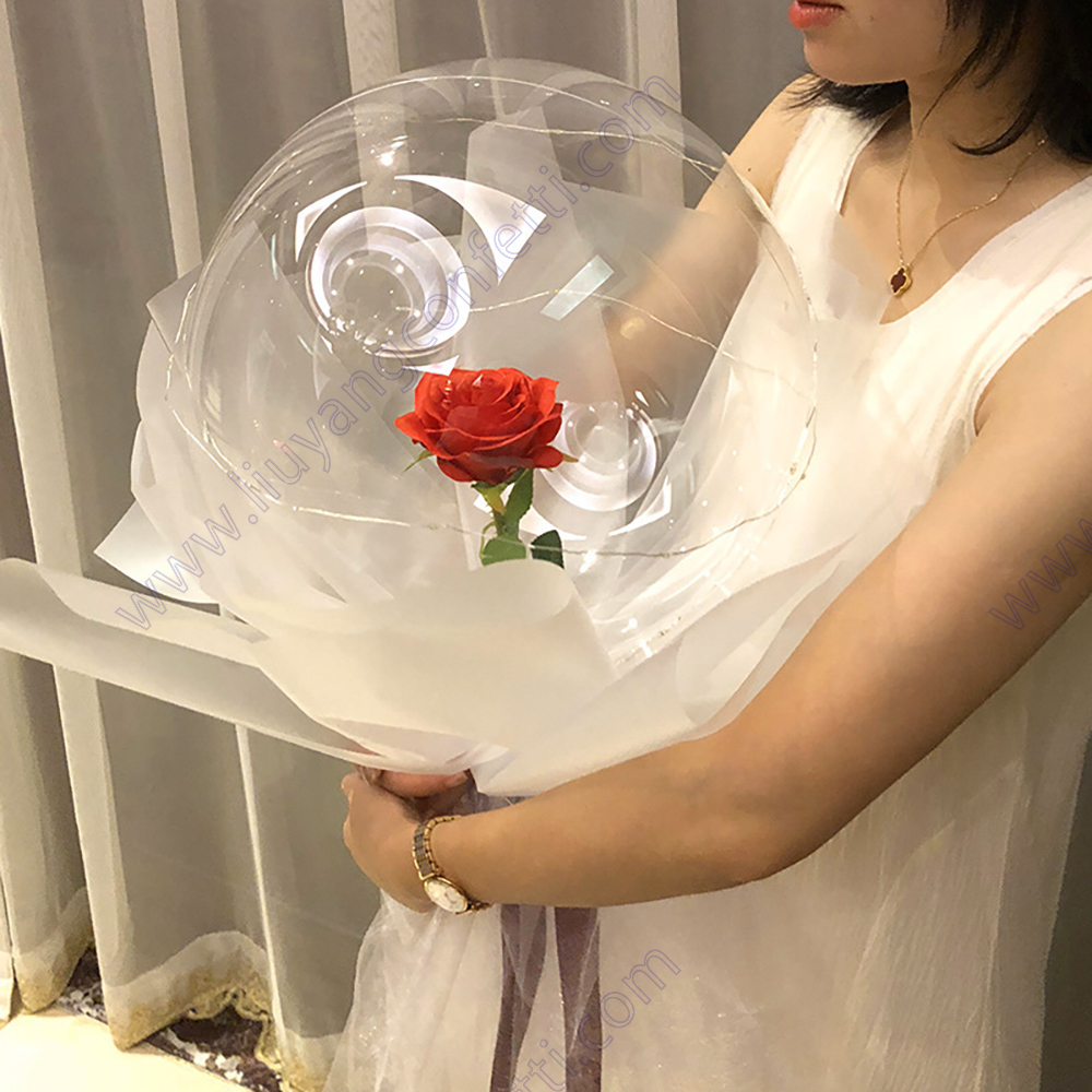 Balon Mawar Hari Valentine Bob - Led Balloon Light ulasan dan harga
