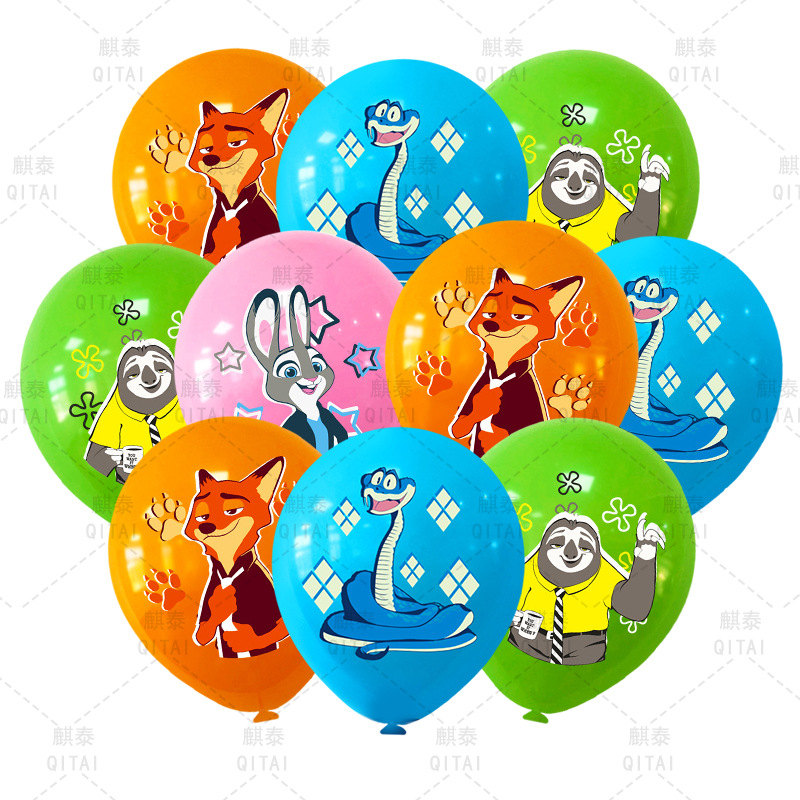 Balon Zootopia Baru Balon Late - Supply Event ulasan dan harga