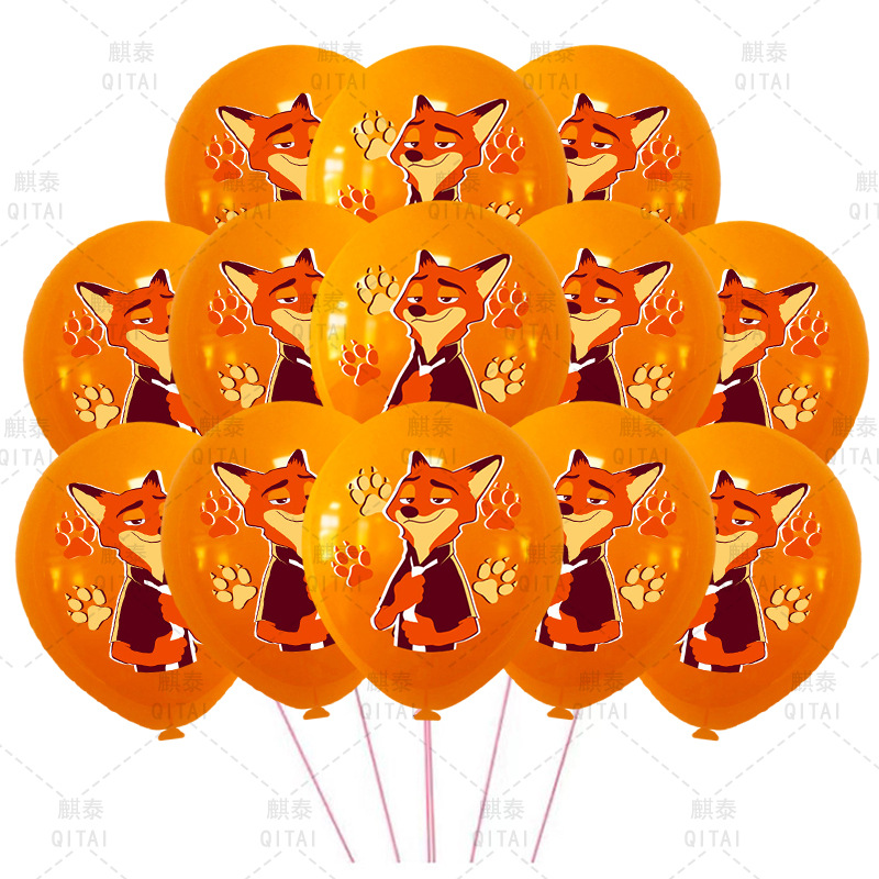 Balon Zootopia Baru Balon Late - Supply Event ulasan dan harga