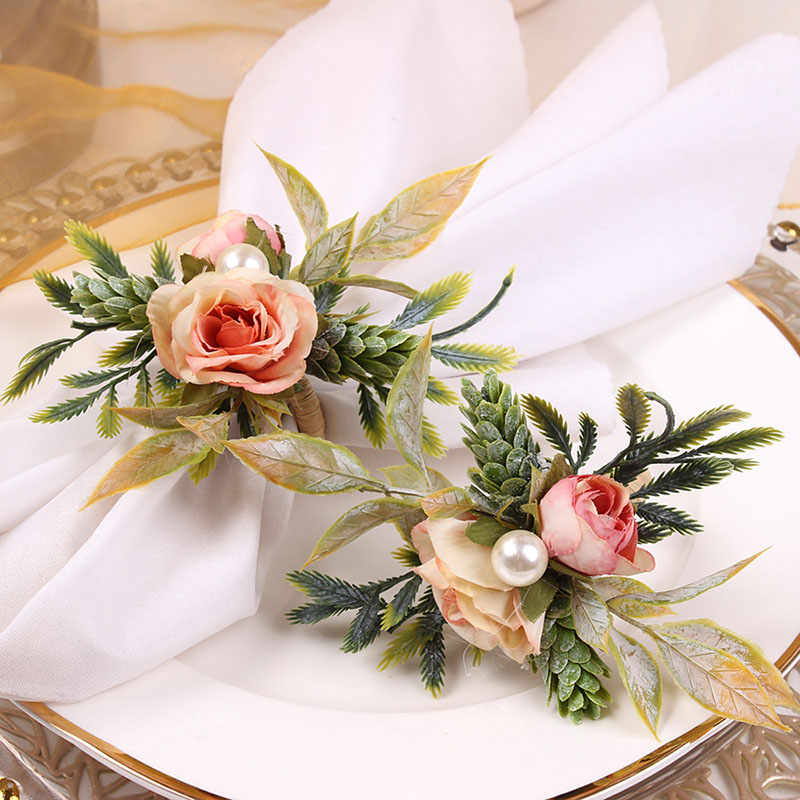 Serbet cincin pemegang Mawar & - Party Event Supplier ulasan dan harga