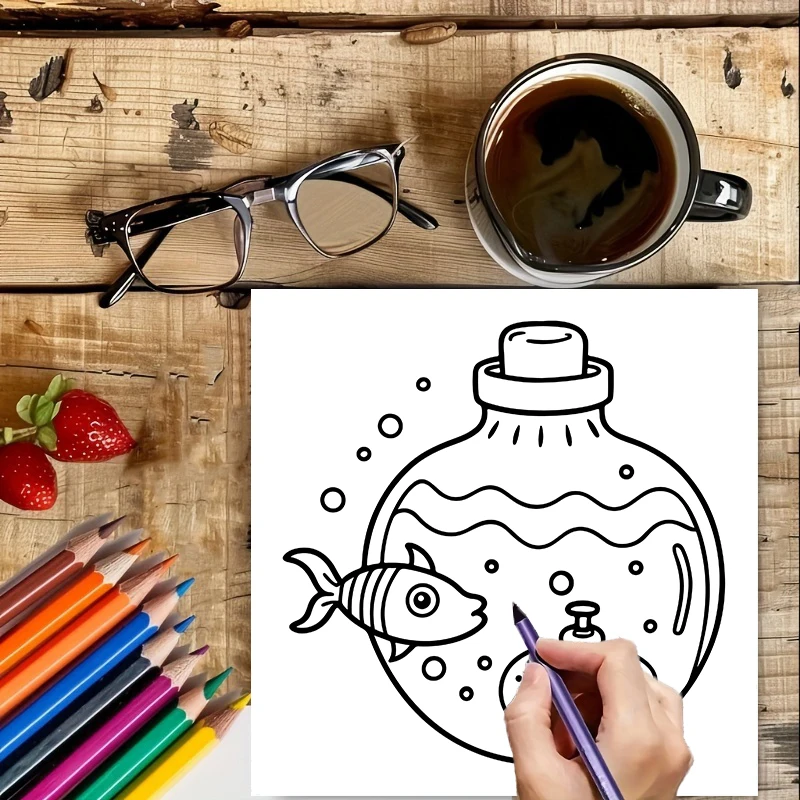 Buku Mewarnai Magic Jar untuk  - Supply Event ulasan dan harga