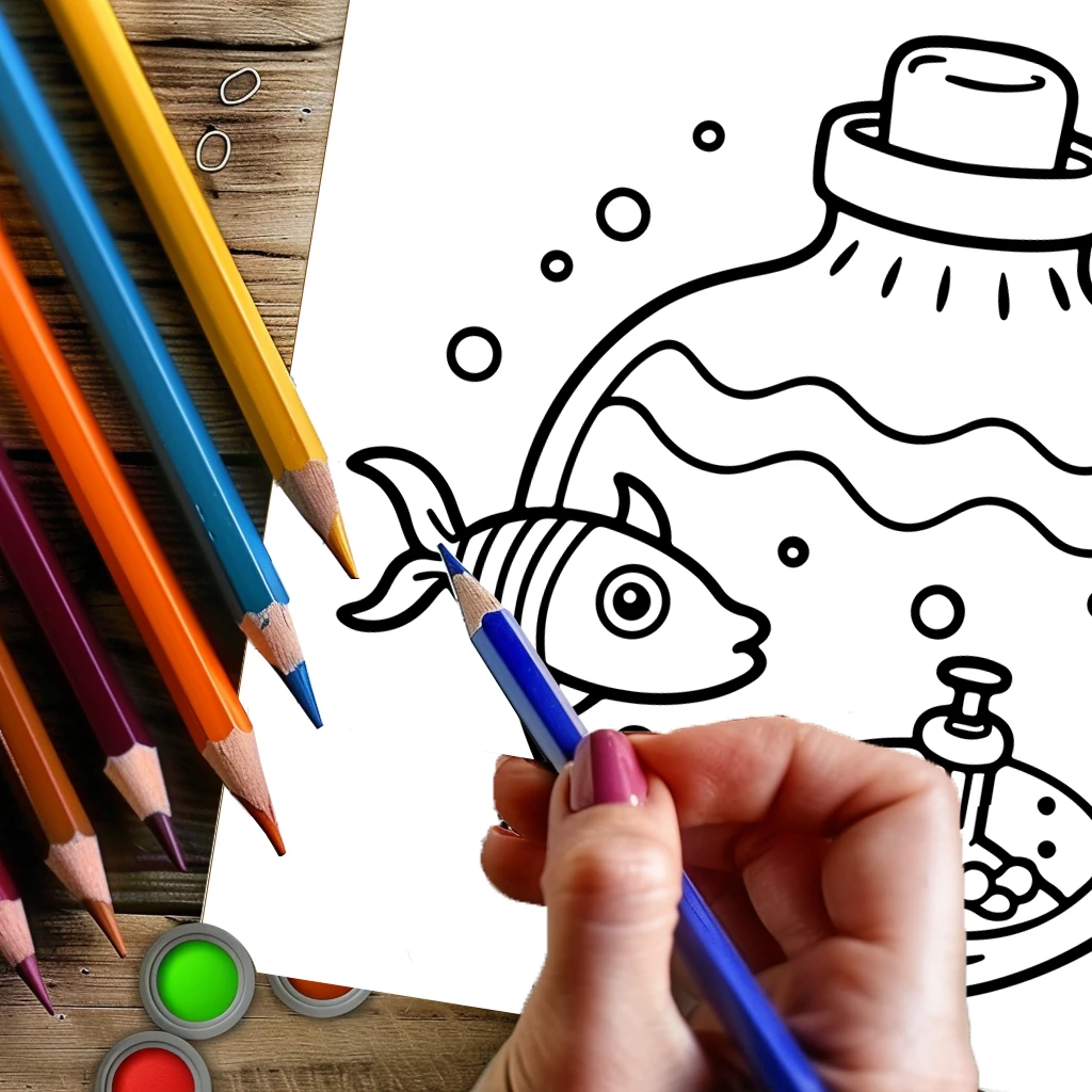 Buku Mewarnai Magic Jar untuk  - Supply Event ulasan dan harga