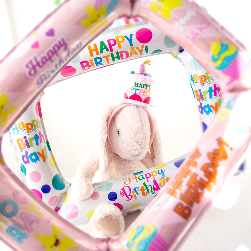 Balon Bingkai Foto Dekorasi Pe - Photo Booth Frame ulasan dan harga