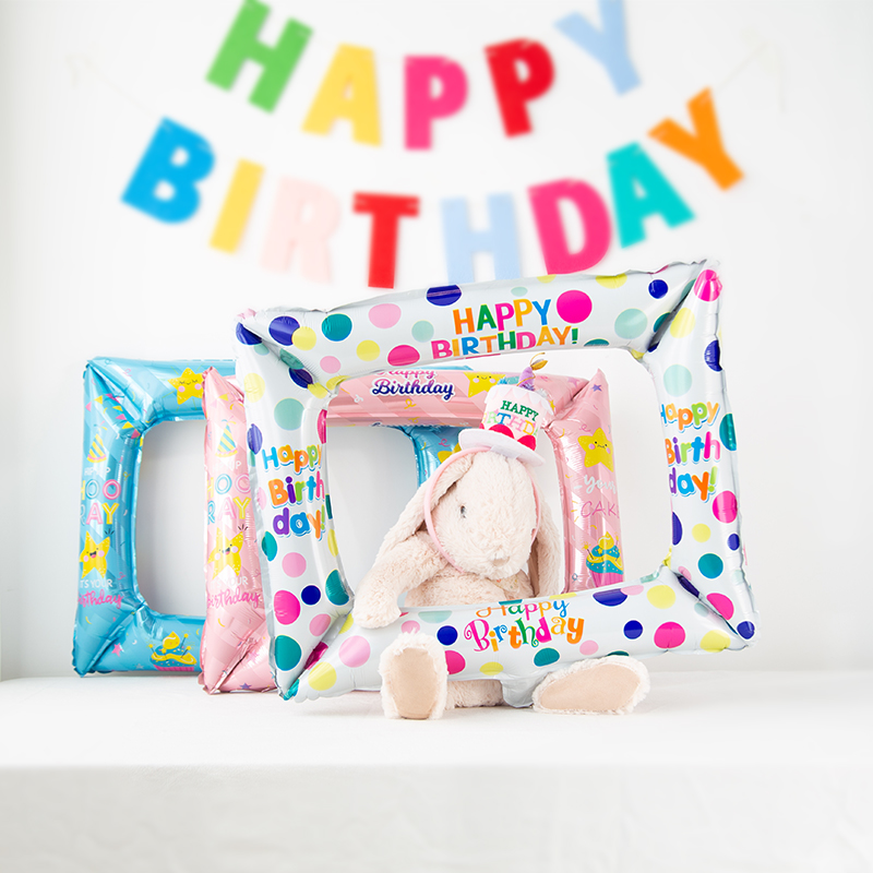 Balon Bingkai Foto Dekorasi Pe - Photo Booth Frame ulasan dan harga