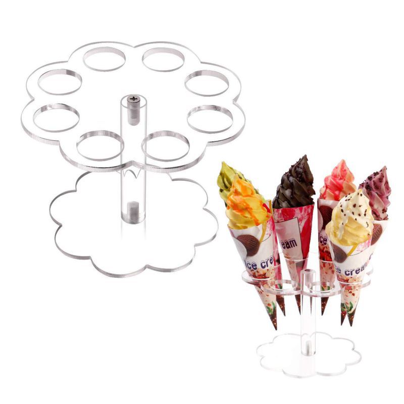 Rak Display Akrilik untuk Temp - Cotton Candy Cone ulasan dan harga
