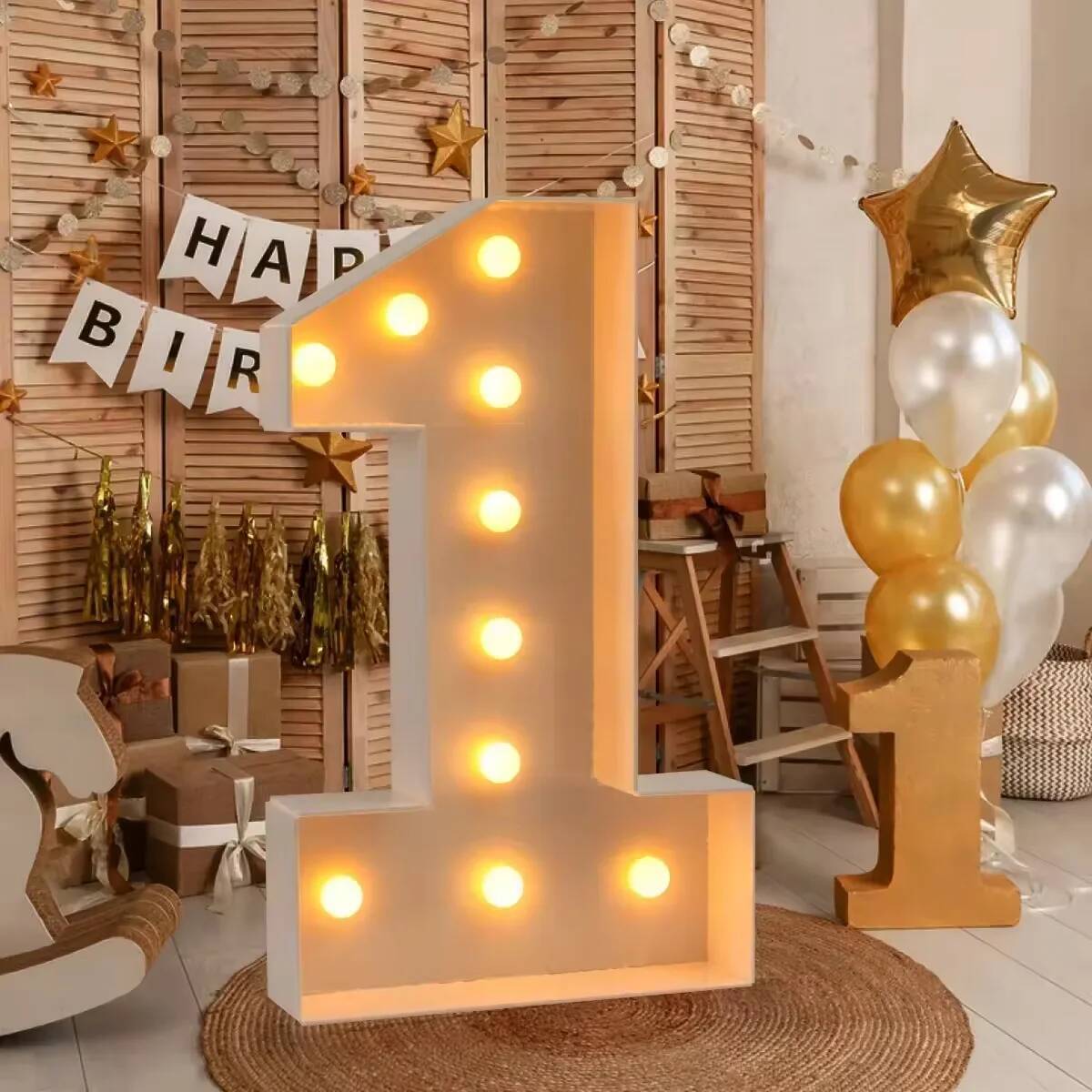 Lampu LED Angka Raksasa untuk  - Led Balloon Light ulasan dan harga