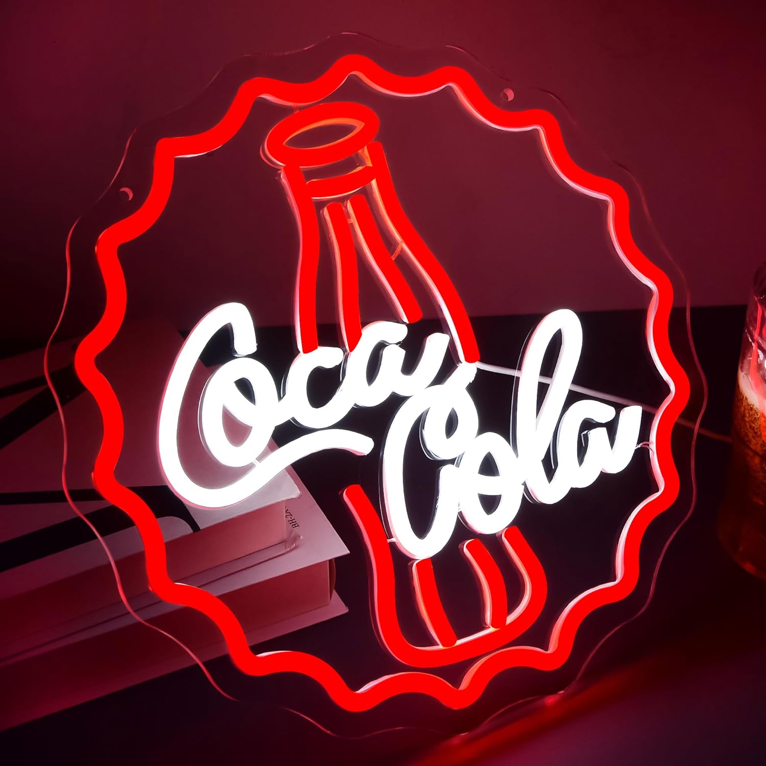 Lampu Dinding Seni Neon Cola L - Neon Sign Party ulasan dan harga