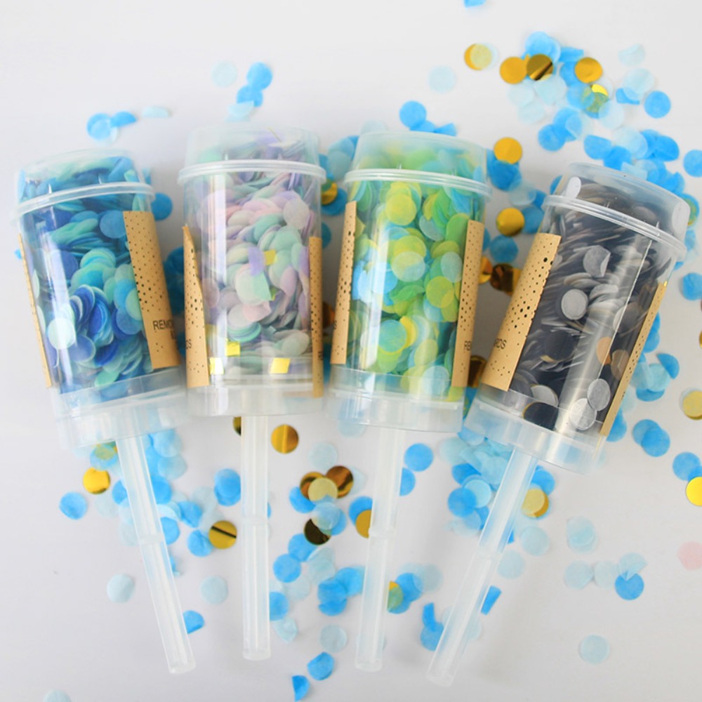 1 Buah Konfeti Popper Pastel u - Confetti Cannon Tube ulasan dan harga