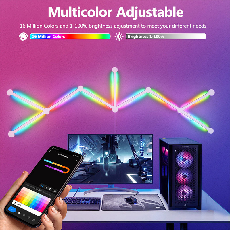 Lampu Dinding RGB Pintar, Lamp - Neon Sign Party ulasan dan harga