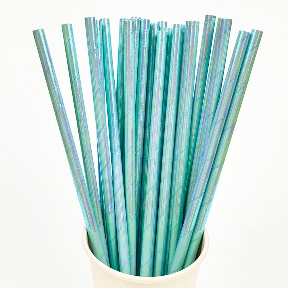 25Pcs Pearlescent Bronzing ker - Paper Straw Color ulasan dan harga