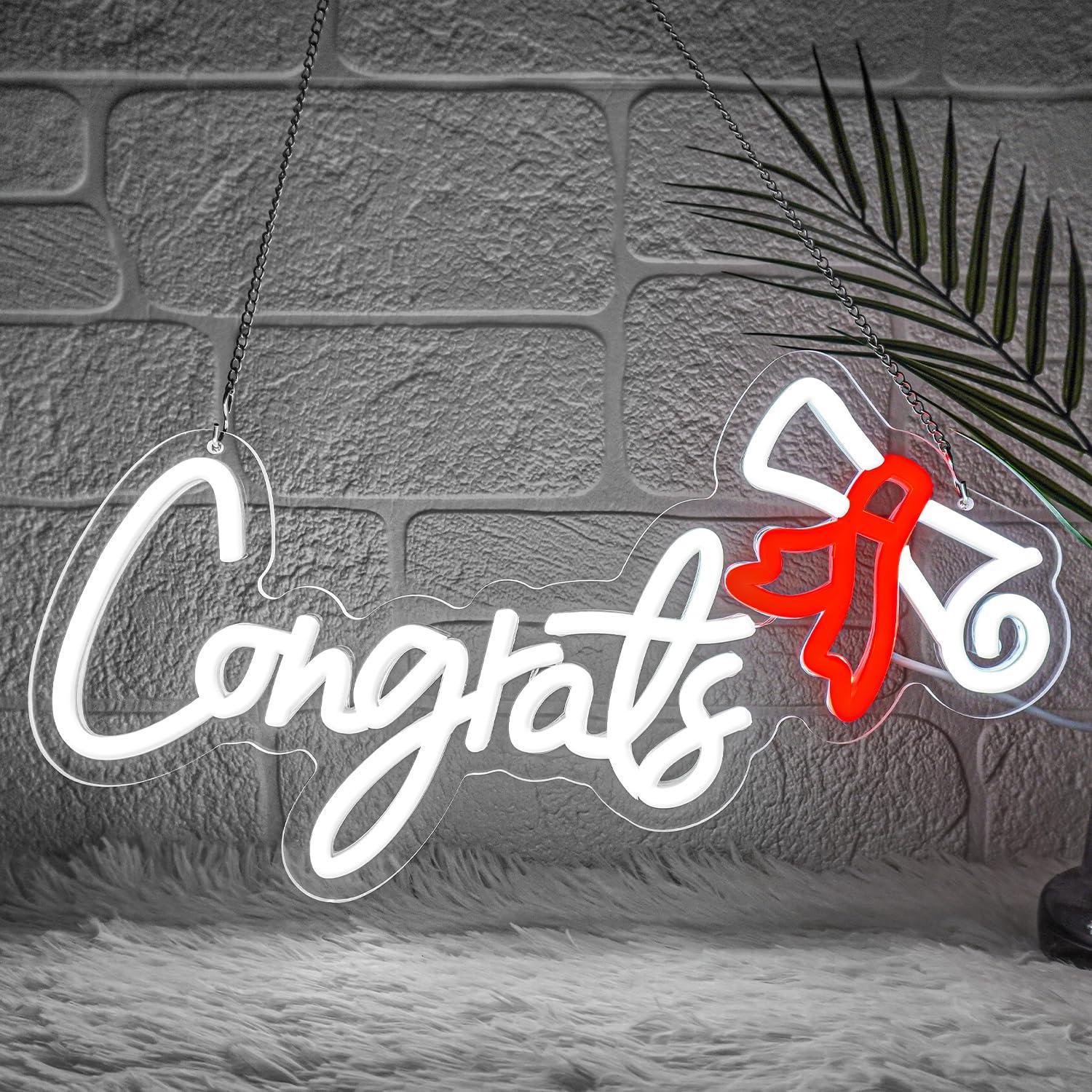 Selamat Wisuda Lampu Neon LED  - Neon Sign Party ulasan dan harga