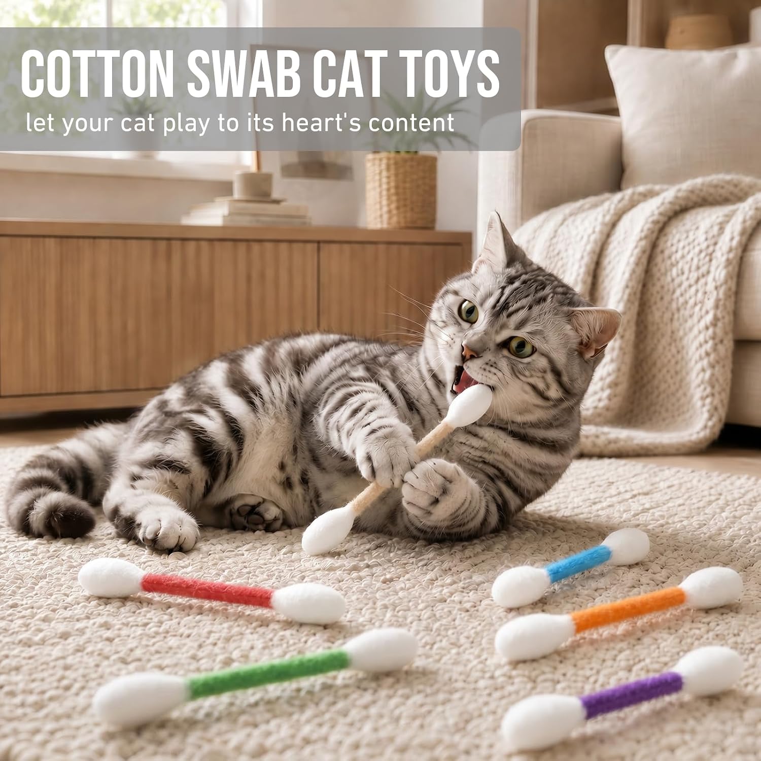 Mainan kucing kreatif berbentu - Cotton Candy Cone ulasan dan harga