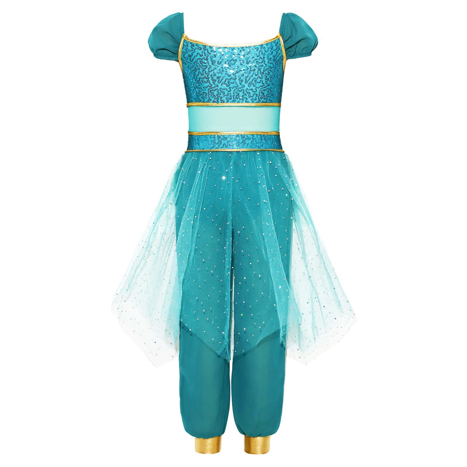 Jumpsuit Tulle Berpayet untuk  - Glitter Tablecloth ulasan dan harga