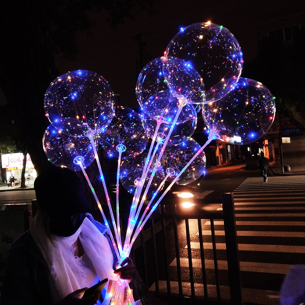 Balon BoBo LED menyala dalam g - Led Balloon Light ulasan dan harga