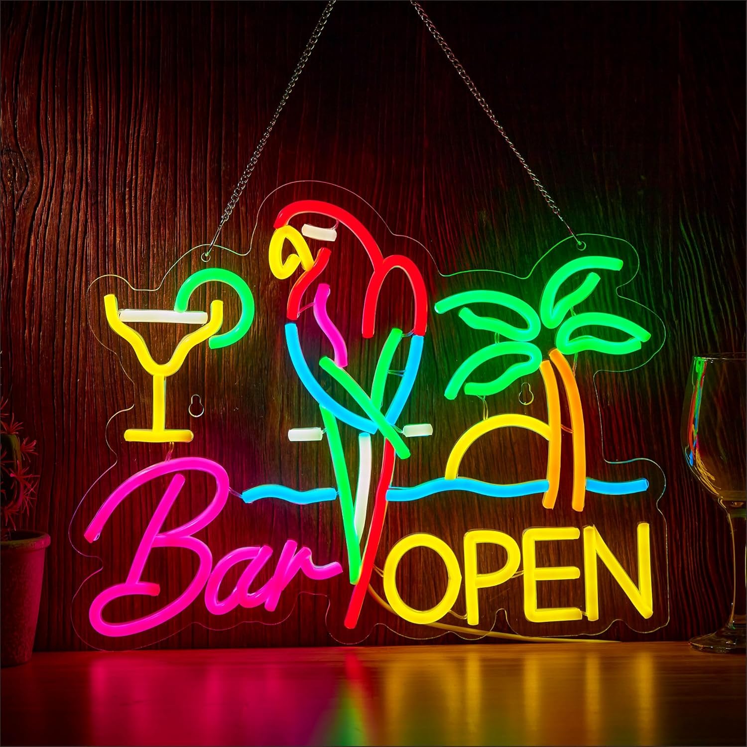 Lampu Neon LED USB untuk Dekor - Neon Sign Party ulasan dan harga