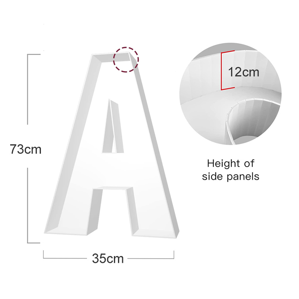 2.4FT balon huruf bingkai mosa - Event Z ulasan dan harga