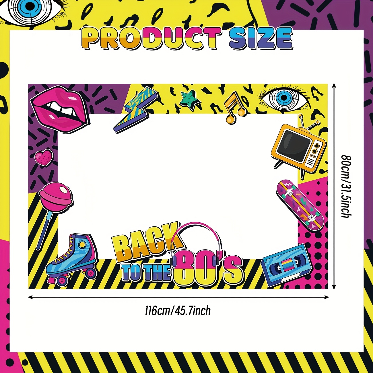 Kembali Ke 80-an Pesta Foto Bo - Photo Booth Frame ulasan dan harga