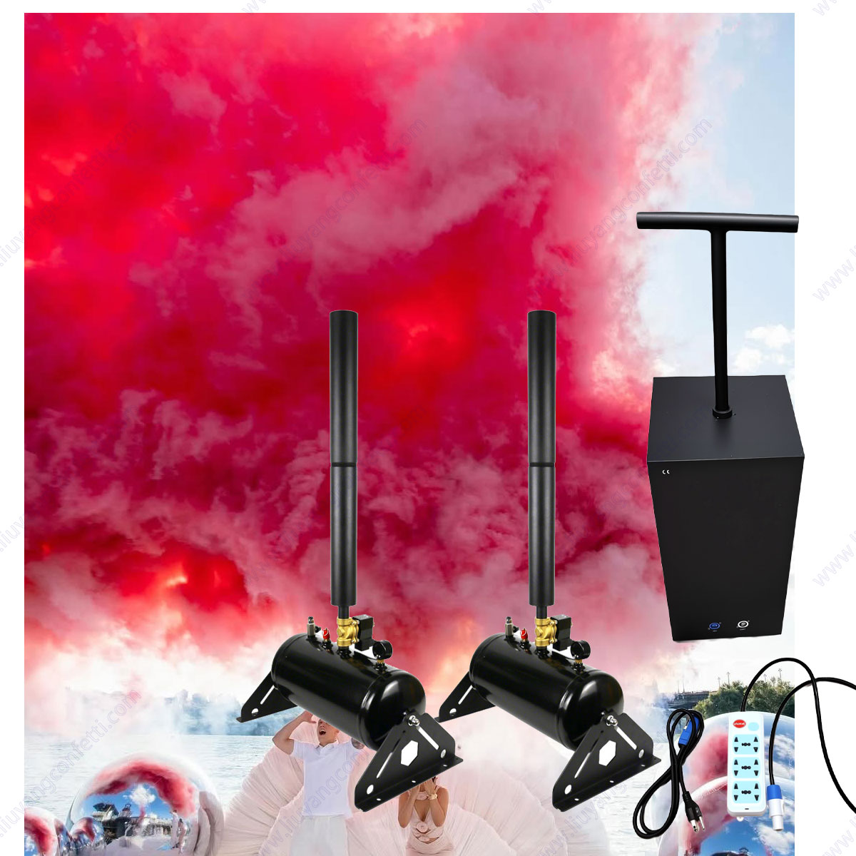 Confetti Streamer Mesin Baby S - Confetti Cannon Tube ulasan dan harga