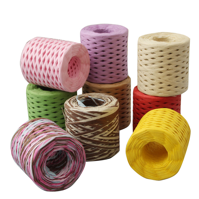 200m benang rafia tali pita al - Papercraft Supply Ribbon ulasan dan harga