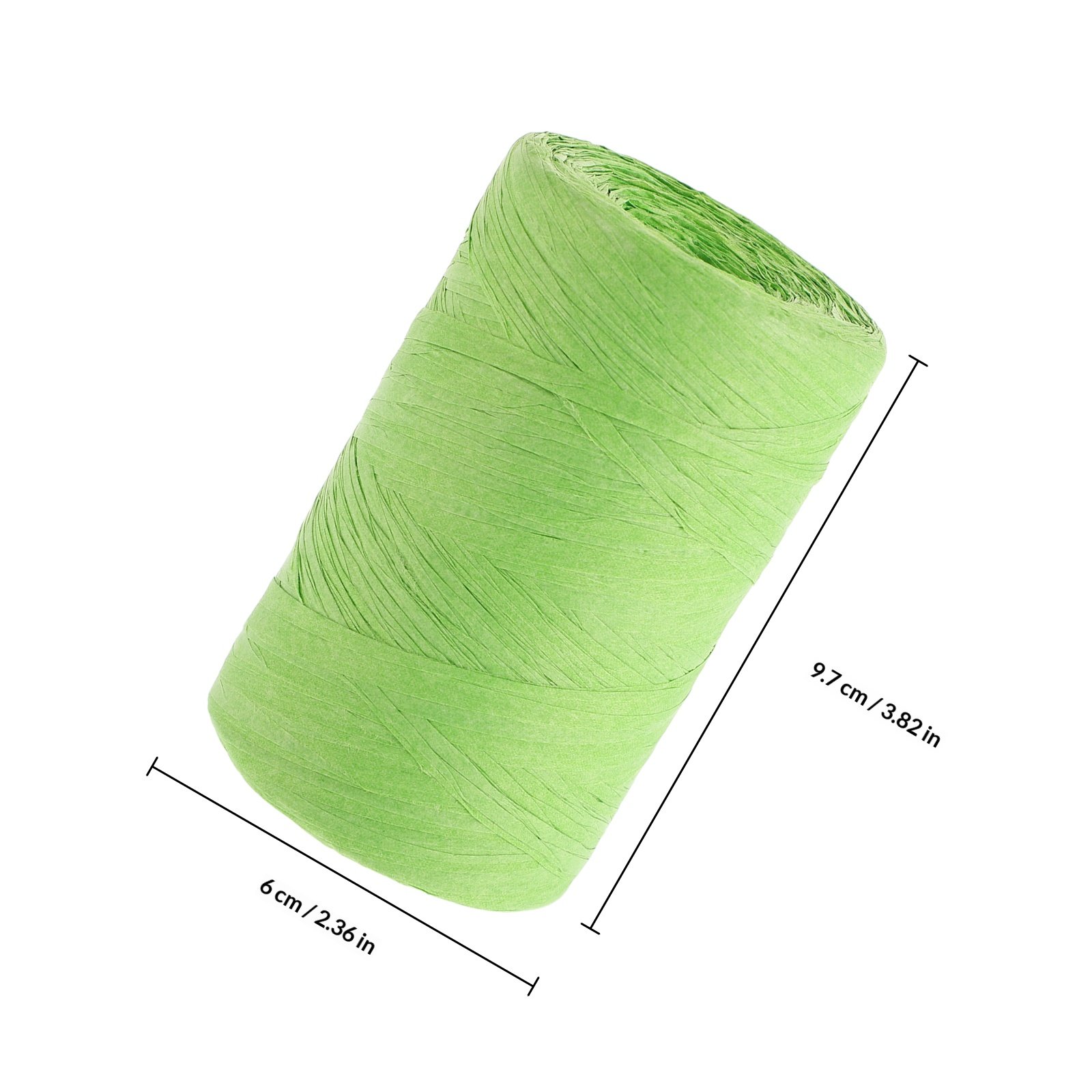 Pita Kertas Rafia Berwarna Des - Papercraft Supply Ribbon ulasan dan harga