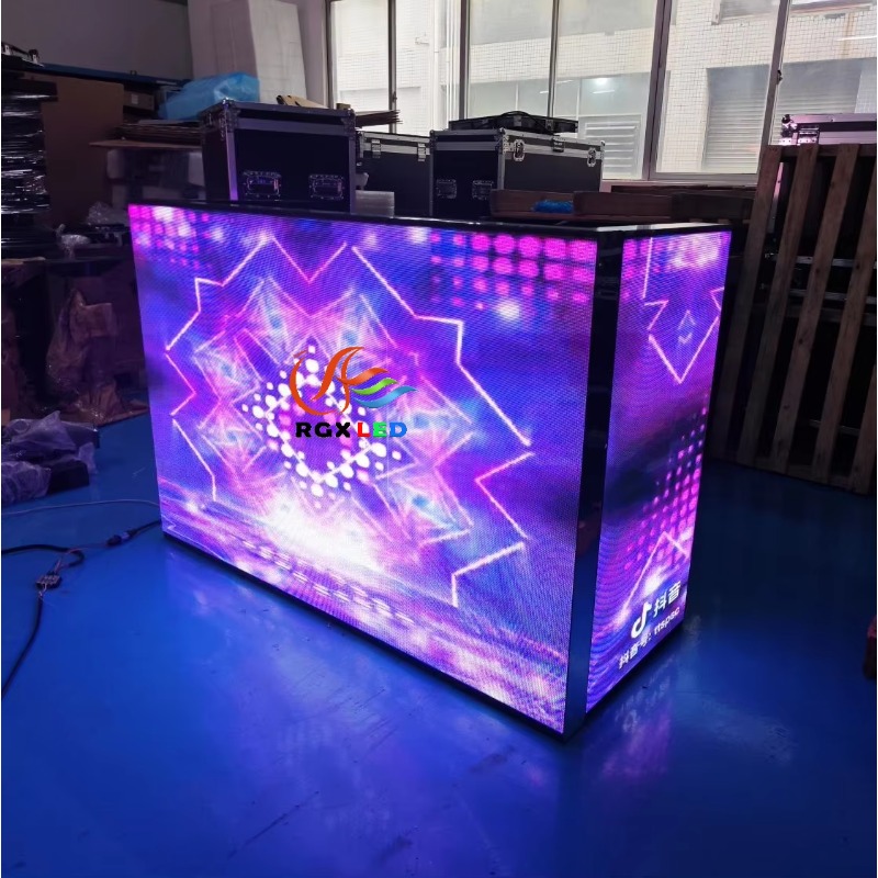 Layar LED DJ Booth Lipat Tiga  - Event Party Dj ulasan dan harga