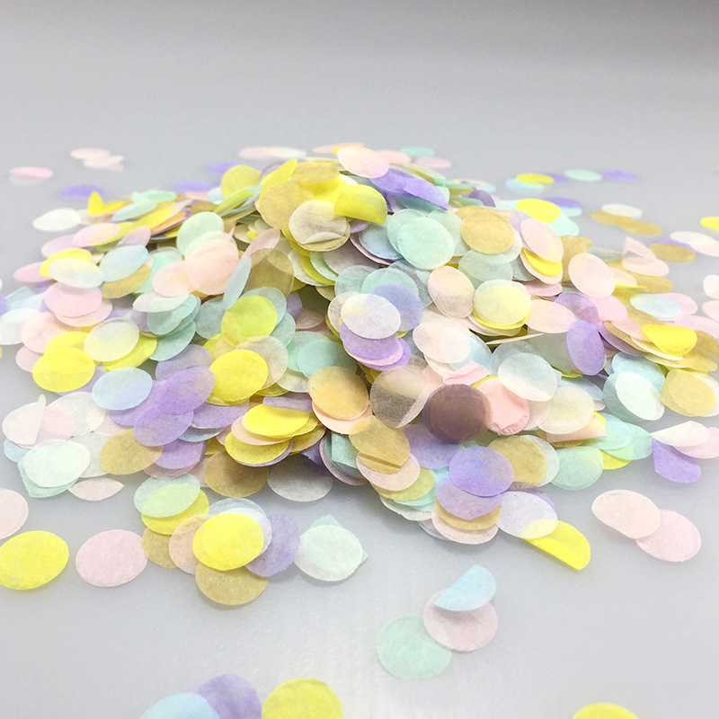1000 Buah/Tas 1Cm Kertas Confe - Confetti Cannon Tube ulasan dan harga
