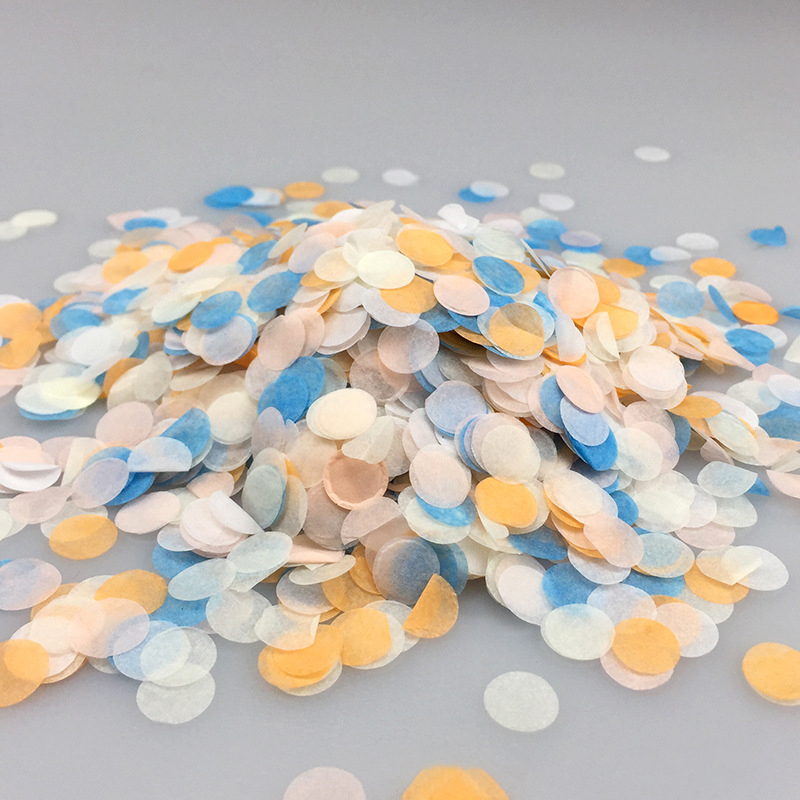 1000 Buah/Tas 1Cm Kertas Confe - Confetti Cannon Tube ulasan dan harga