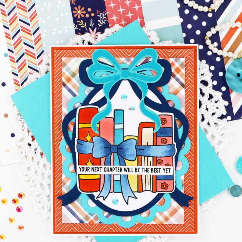 Pita dan Bingkai Busur, Cetaka - Papercraft Supply Ribbon ulasan dan harga