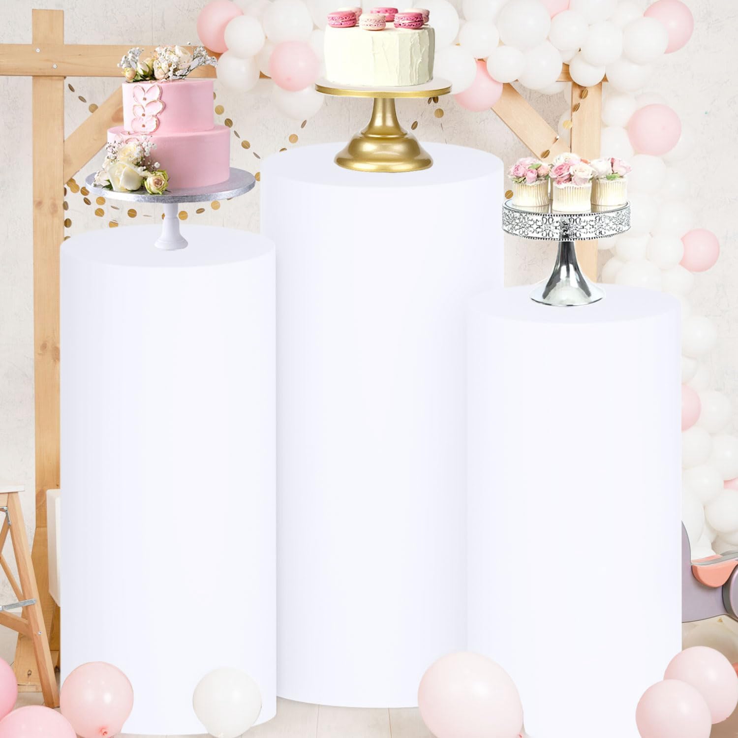 Yeele 1 Buah/3 Buah/5 Buah Pen - Dessert Table Backdrop ulasan dan harga