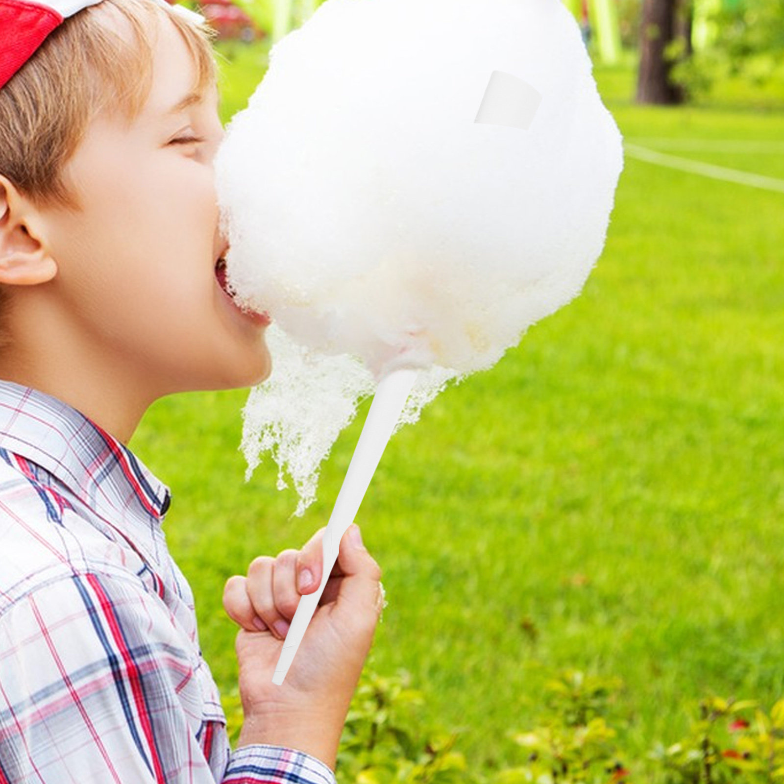 20 Buah Stik Kertas Permen Kap - Cotton Candy Cone ulasan dan harga
